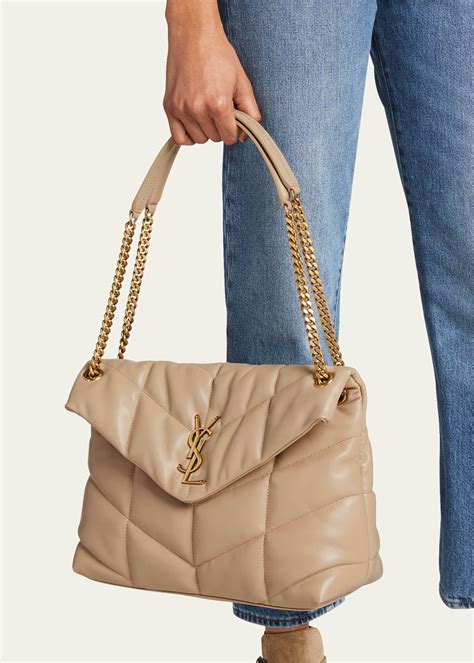 ysl medium loulou pufferbag|YSL small loulou puffer.